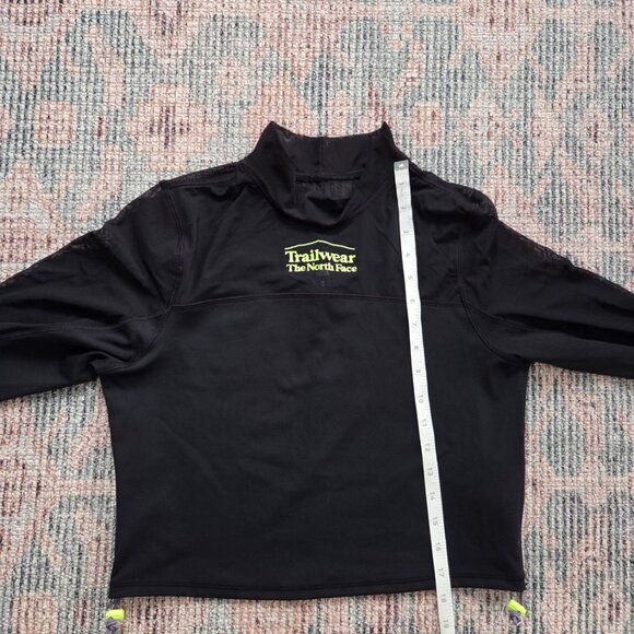 The North Face Trailwear QTM Mock Neck Sheer Long Sleeve Shirt - Picture 7 of 9